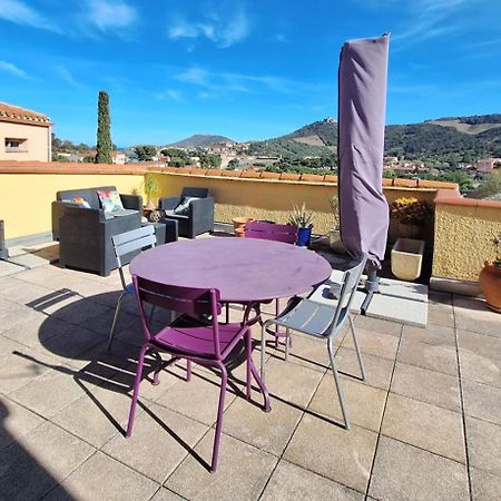 Rocade De Collioure Appt T4 Avec Grande Terrasse Et Garage Apartman Kültér fotó