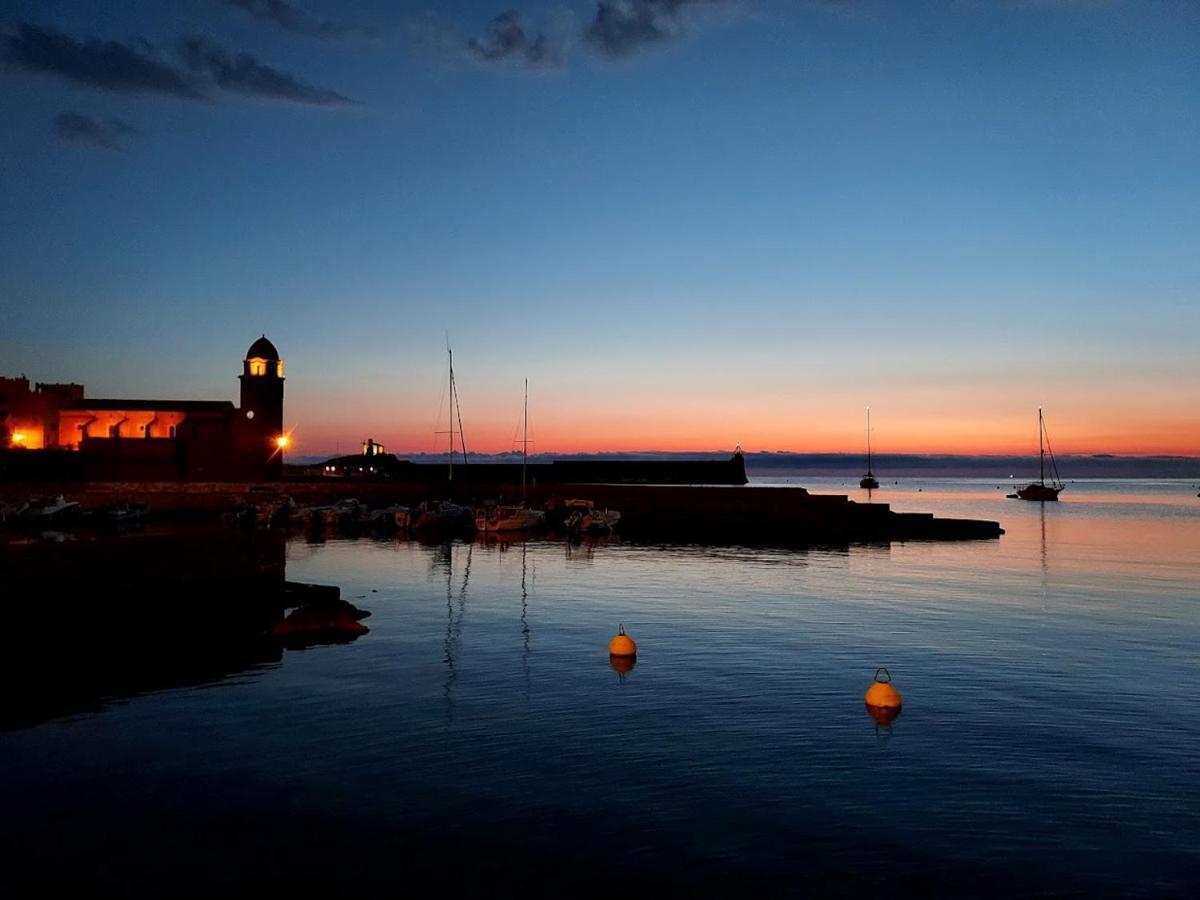 Rocade De Collioure Appt T4 Avec Grande Terrasse Et Garage Apartman Kültér fotó